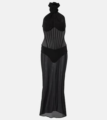 Robe de cocktail à fleurs | Magda Butrym