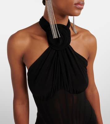 Robe de cocktail à fleurs | Magda Butrym