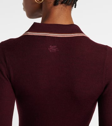 Polo de lana y algodón estampado | Etro