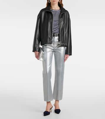 Top in jersey di cotone a righe | Veronica Beard