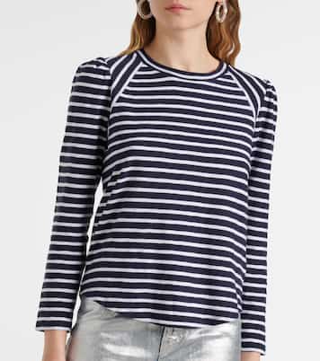 Top in jersey di cotone a righe | Veronica Beard