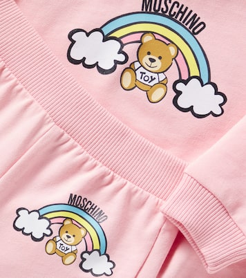 Baby Set aus Sweatshirt und Jogginghose | Moschino Kids