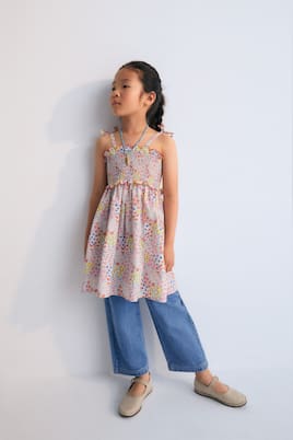 Abito Greneva in cotone a punto smock | The New Society