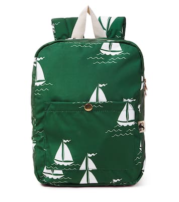 Sailing Boats canvas backpack | Mini Rodini