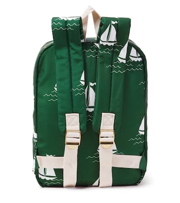 Sailing Boats canvas backpack | Mini Rodini