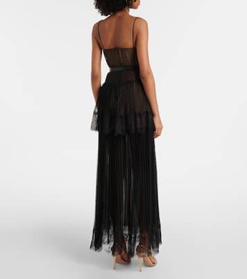 Maxikleid aus Spitze | Self-Portrait