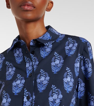 Camicia Icon in misto cotone con stampa | Carolina Herrera