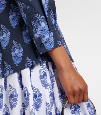 Camicia Icon in misto cotone con stampa | Carolina Herrera