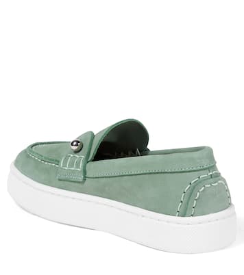Chaussures bateau Chambelikid en cuir | Christian Louboutin Kids