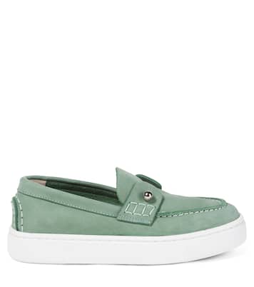 Chaussures bateau Chambelikid en cuir | Christian Louboutin Kids
