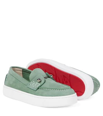Chaussures bateau Chambelikid en cuir | Christian Louboutin Kids