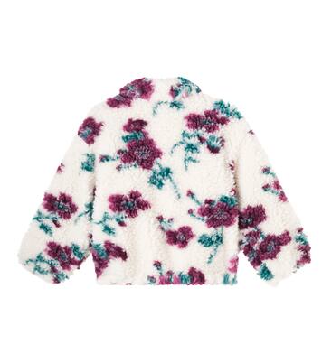 Floral teddy jacket | Dolce&Gabbana Kids