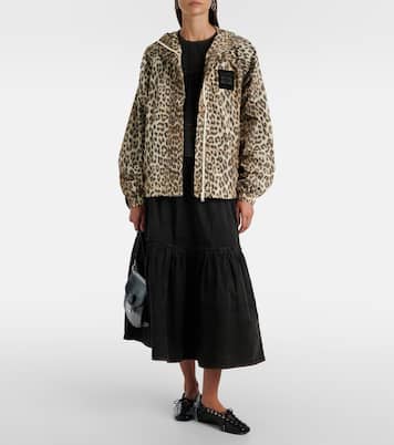 Leopard-print jacket | Ganni