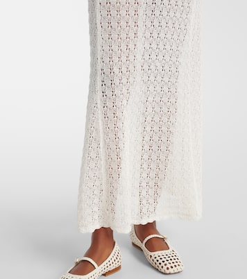Crochet maxi skirt | Ganni