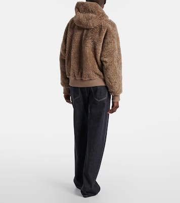 Shearling and cashmere jacket | Brunello Cucinelli