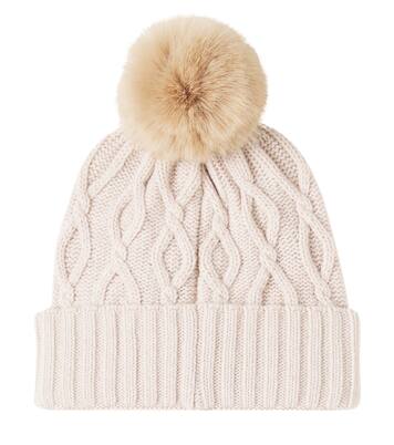 Finja cable-knit logo beanie | Bogner Kids