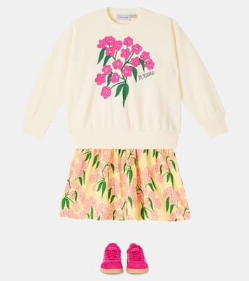 Printed cotton sweatshirt | Mini Rodini