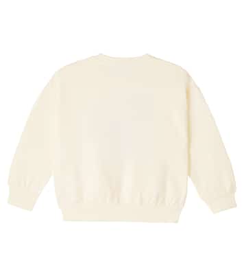 Printed cotton sweatshirt | Mini Rodini