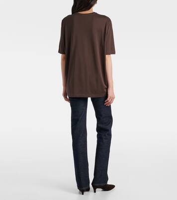 Harper cotton jersey T-shirt | The Frankie Shop