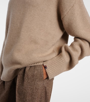 Jersey de cuello alto Oversize Xtra de cachemir | Extreme Cashmere