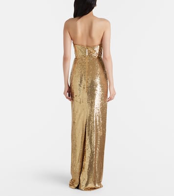 Sequined gown | Carolina Herrera
