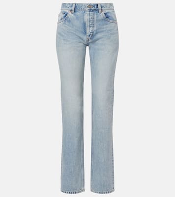 High-rise straight jeans | Saint Laurent
