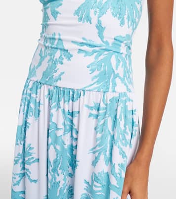 Vestido midi Ottilie estampado | Alexandra Miro