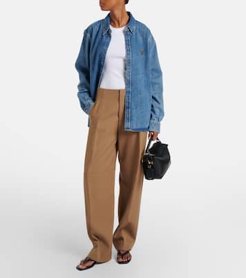 Ami de Cœur denim shirt | Ami Paris