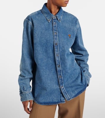 Ami de Cœur denim shirt | Ami Paris