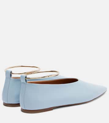 Leather ballet flats | Jil Sander