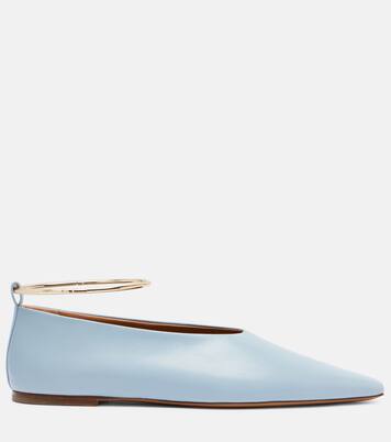 Leather ballet flats | Jil Sander