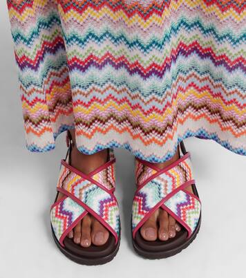 Sandalias Allan en zigzag | Missoni