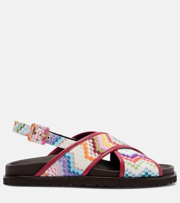 Sandalias Allan en zigzag | Missoni