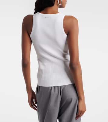 Ribbed-knit tank top  | Max Mara