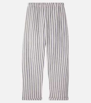 Pantalones Enzo de algodón a rayas | Cozmo