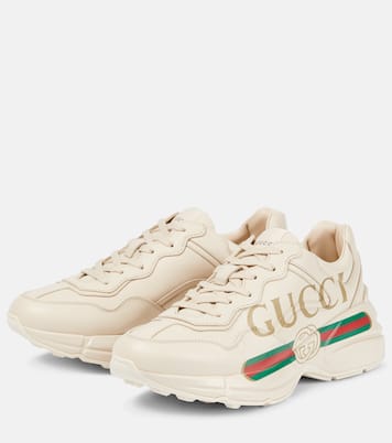 Baskets Rhyton en cuir | Gucci