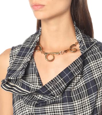 Collier Dunya Praia en plaqué or 24 ct | TOHUM Design