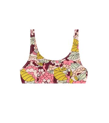 Haut de bikini bandeau imprimé | Dodo Bar Or Kids