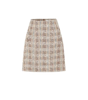 Minigonna Roman in tweed | Veronica Beard