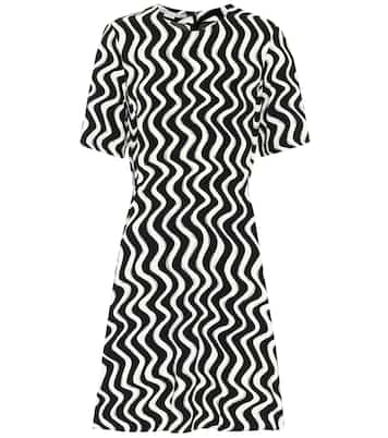 Printed cady dress | Stella McCartney