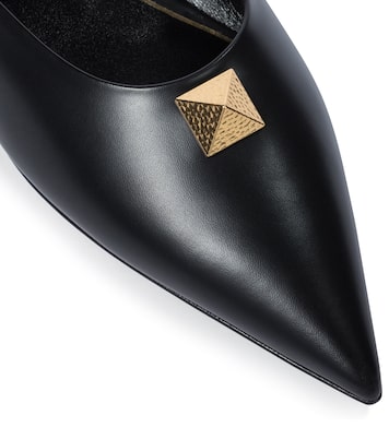 Slippers Roman Stud in pelle | Valentino Garavani