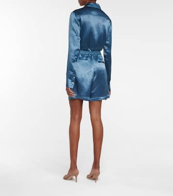 Shorts de satén | Acne Studios
