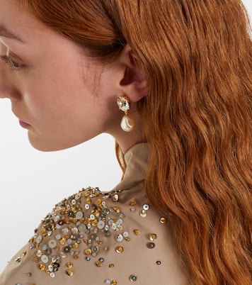 Tunis embellished drop earrings | Jennifer Behr