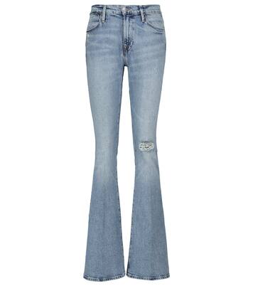 Jeans flared distressed Le High Flare | Frame