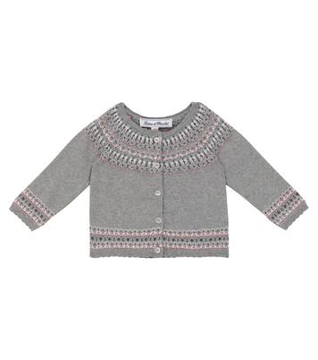 Baby - Cardigan in cotone, lana e cashmere | Tartine et Chocolat