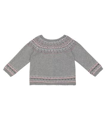 Baby - Cardigan in cotone, lana e cashmere | Tartine et Chocolat