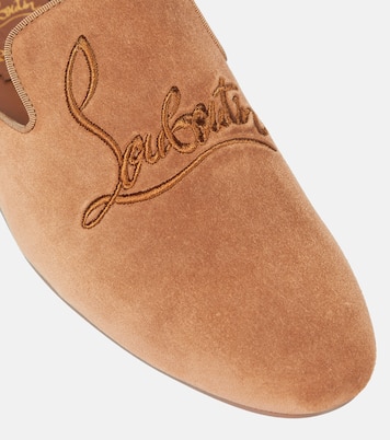 Slippers Navy Coolito in suede | Christian Louboutin