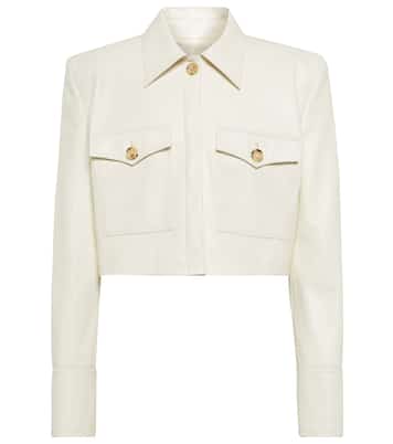 Cropped leather jacket | Magda Butrym