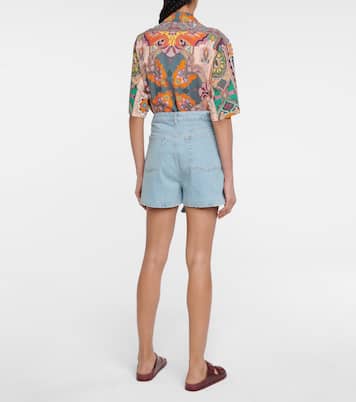 Minigonna di jeans a portafoglio | 3x1 N.Y.C.