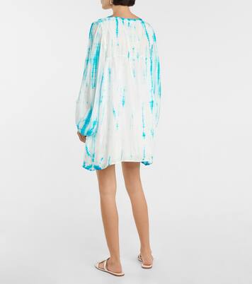 Robe tie & dye en soie | Anna Kosturova
